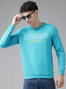 Van Heusen Sport Typography Printed Sweatshirt