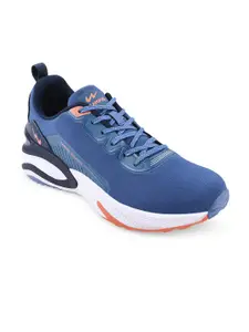 Campus Men Blue Mesh Lace-Ups Running Shoes
