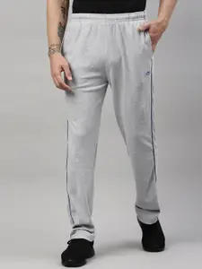 Proline Active Men Grey Regular Fit Cotton Track Pants