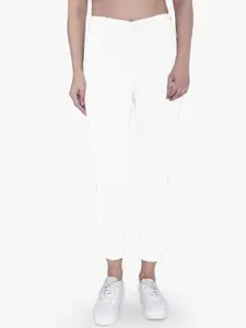 FCK-3 Women White Jean High-Rise Stretchable Jeans