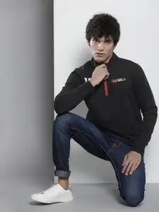 The Indian Garage Co Men Black Sweatshirt