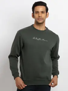 Status Quo Men Green Sweatshirt