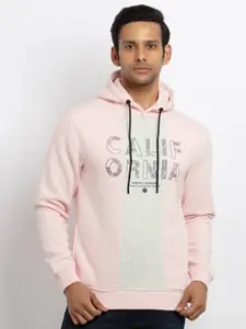 Status Quo Men Pink Colourblocked Sweatshirt