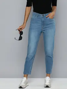 Flying Machine Women Slim Fit High-Rise Light Fade Stretchable Jeans