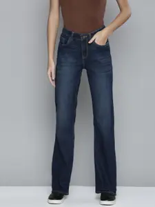 Flying Machine Women Bootcut Light Fade Stretchable Jeans