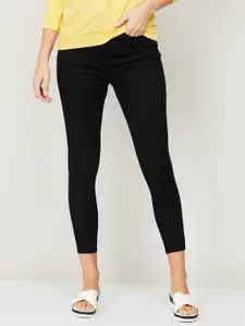 Ginger by Lifestyle Women Black Skinny Fit Jeans