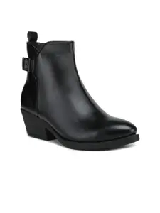 GARDIN Women Black Solid Boots
