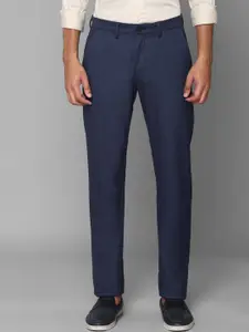 Allen Solly Men Navy Blue Slim Fit Trouser