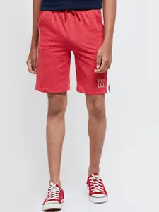 max Boys Red Sports Shorts