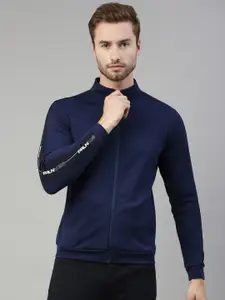 Proline Active Men Blue Solid Sweatshirt