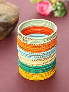 Jazz and Sizzle Set of 24 Solid Bangle Set