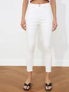 Trendyol Women White Skinny Fit Jeans