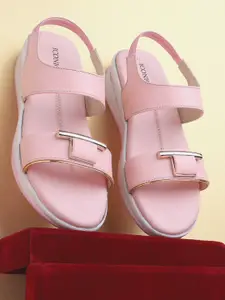 ICONICS Pink Flatform Heels