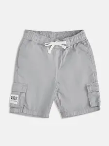 Pantaloons Junior Boys Grey Cargo Shorts