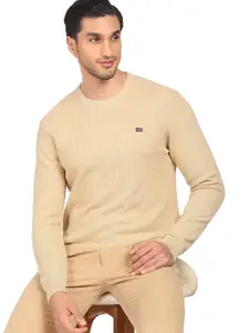 Arrow Sport Men Beige Pullover