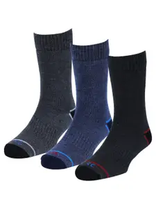 RC. ROYAL CLASS Men Pack Of 3 Patterned Calf Length Socks