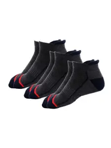 RC. ROYAL CLASS Men Pack Of 3 Patterned Cotton Ankle-Length Socks