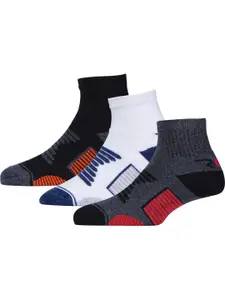 RC. ROYAL CLASS Men Pack Of 3 Patterned Ankle-Length Socks