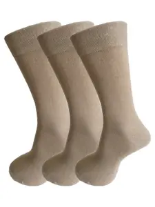 RC. ROYAL CLASS Men Pack Of 3 Solid Calf Length Socks