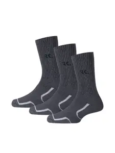 RC. ROYAL CLASS Men Pack Of 3  Patterned Calf Length Socks