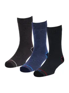 RC. ROYAL CLASS Men Pack Of 3 Patterned Calf-Length Socks