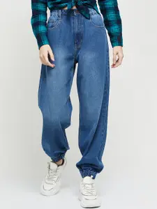 max Women Blue Slim Fit Light Fade Jeans