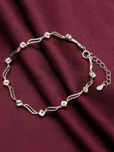GIVA Women Silver Bracelet