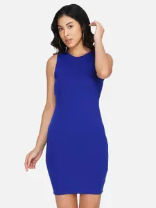 NEU LOOK FASHION Blue Bodycon Dress