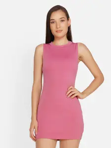 NEU LOOK FASHION Pink Bodycon Mini Dress