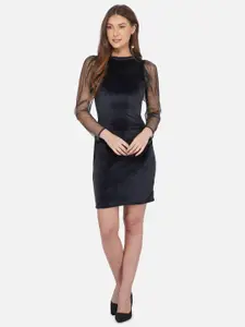 IMPERATIVE Women Black Solid Bodycon Dress