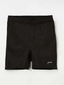 Fame Forever by Lifestyle Boys Black Cotton Shorts