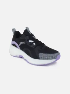 Anta Women Black Mesh Running Non-Marking Shoes 822225520-1-BLK