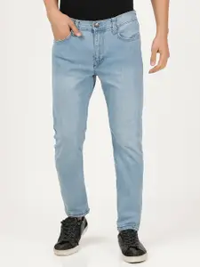 Lee Men Blue Skinny Fit Light Fade Stretchable Jeans