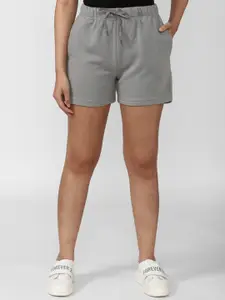FOREVER 21 Women Grey Shorts