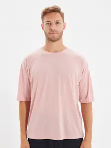 Trendyol Men Pink T-shirt