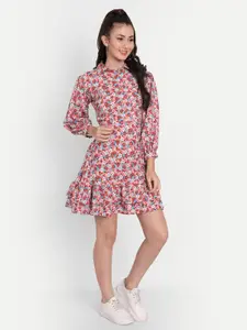 ISAM Multicoloured Floral Printed Dress