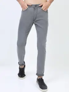 KETCH Men Grey Slim Fit Stretchable Jeans