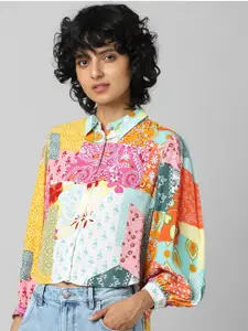 ONLY Women Multicoloured Printed Casual Shirt