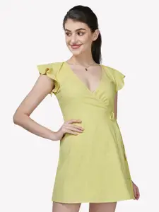 VASTRADO Yellow Dress