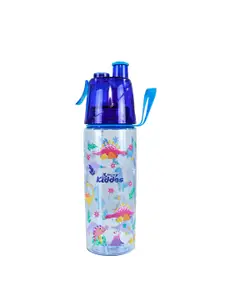 Smily Kiddos Blue Kids Printed Dino Theme Water Bottle
