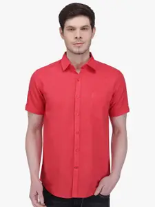 Southbay Men Pink Smart Tailored Fit Formal Shirt