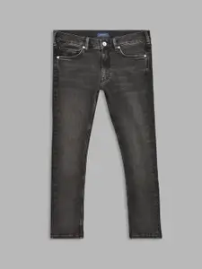 GANT Boys Black Slim Fit Light Fade Jeans