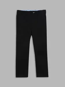 GANT Boys Black Cotton Trousers
