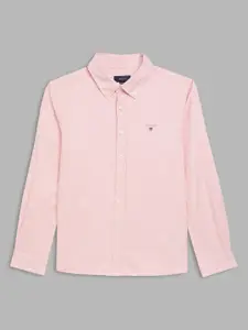 GANT Boys Pink Classic Casual Shirt