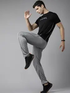 PROWL by Tiger Shroff Men Grey Solid Running Track Pants