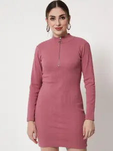 Trend Arrest Women Pink Bodycon Dress