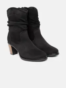 ELLE Women Mid-Top Block Heel Regular Boots
