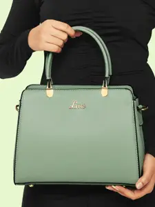 Lavie Ushy Women Mint Medium Satchel Handbag