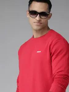 French Connection Men Red Sweatshirt