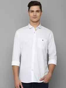 Louis Philippe Sport Men White Slim Fit Casual Shirt